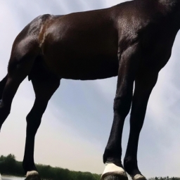 马站着怎么缩一只脚(如何缩一只脚？马站着不能随便伸腿！ )