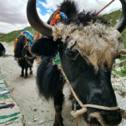 藏语中牦牛是什么(藏地高原风光壮美，四季分明，人文、自然景观众多，心灵之地。在这片广袤的土地上，藏族