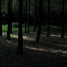 树林拍照有阴影怎么办(皎洁王座：树林阴影之谜)