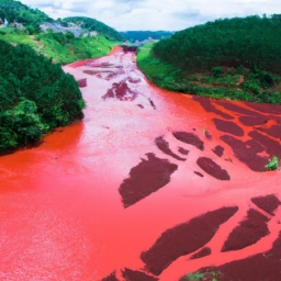 赤水河为什么会变红色(赤水河：红色河流的奇妙之旅)