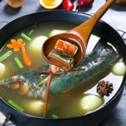 鲫鱼汤的做法最正宗的做法(用鲫鱼做汤是中国传统的做法之一，由于鲫鱼的肉质细嫩，营养价值非常高，常常被