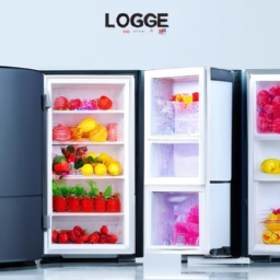 lg冰箱双门(LG双门冰箱：让你的食材更新鲜更美味)