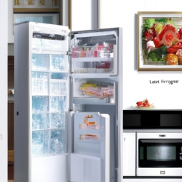 lg双开门冰箱(LG自由双开门冰箱：轻松存放，科技智能)