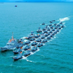 中国海警编队在钓鱼岛领海巡航(善用鱼饵，赢取属于我们的利益)