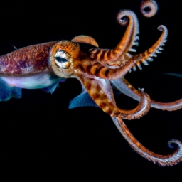章鱼吃人恐怖图片(如何在章鱼吃人恐怖图片中辨认鱼类？)