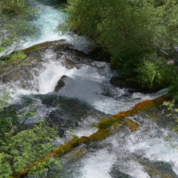 九寨沟的溪水长什么样(九寨沟的溪水是如何呈现出迷人的魅力？)