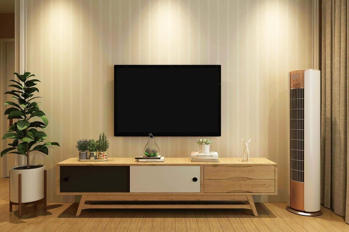 壁纸电视：家庭装饰的新趋势。（壁纸电视背景墙装修效果图2021新款）