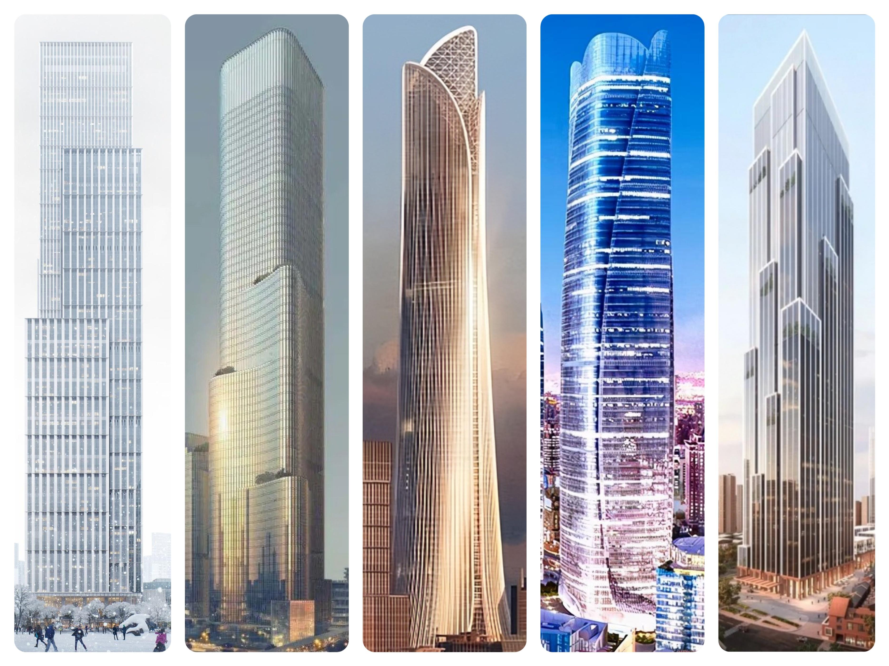探索上海六座正在建设的摩天楼，其中480米北外滩中心引领，一睹最新进展（上海新建一座地标性摩天楼）