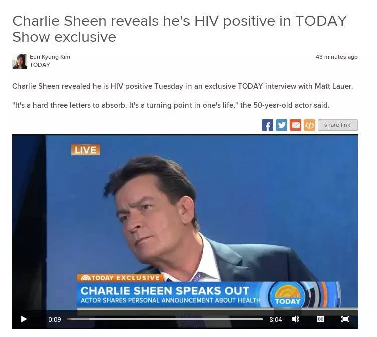 四年感染艾滋，挥霍一生的查理：人生误区警示（四十五天检出艾滋病的机会有多大）
