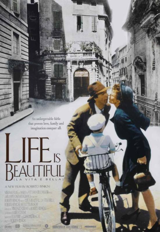 【强烈推荐】孩子必须看的电影《美丽人生》，感受父爱的伟大和真实！（意大利电影《美丽人生》的导演是）