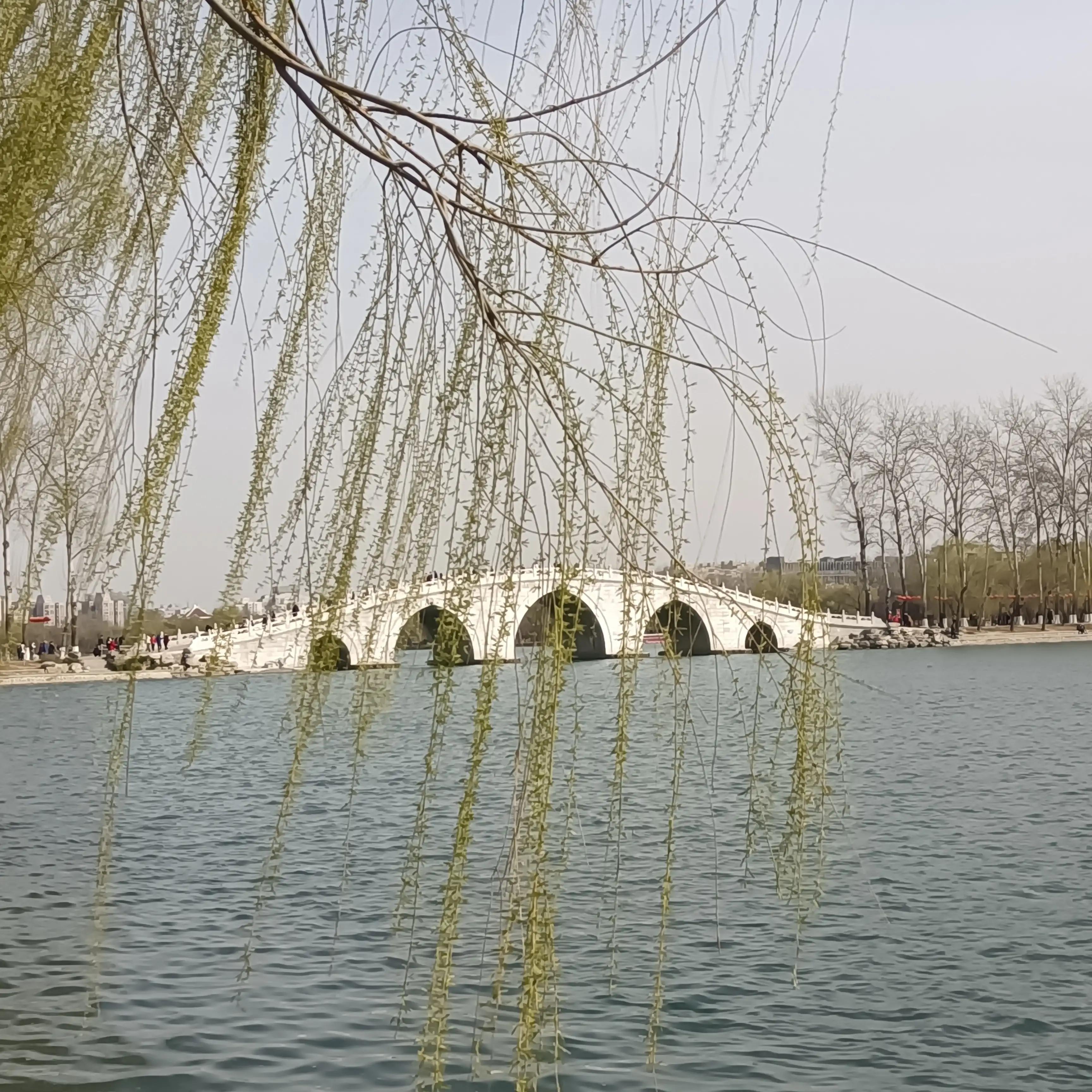 水中倒影的北京电视塔，太炫酷了！（雄伟壮观的北京电视塔夜景）