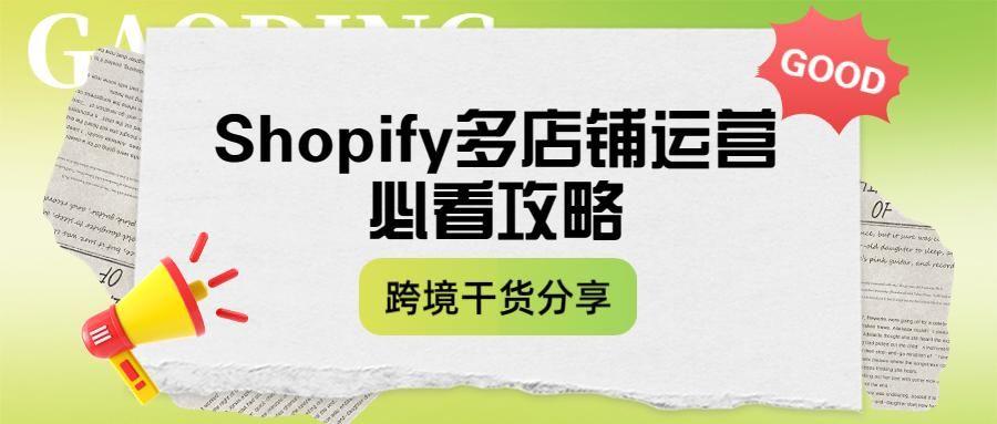 2023年Shopify多店铺管理运营攻略（top shopify stores 2023）