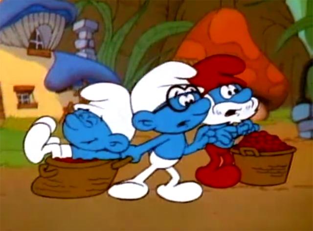 你还记得80年代翻译的动画片《蓝色小精灵》吗？（一个90年代的动画片蓝色的精灵）